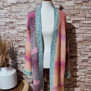 Boot Barn Room 34 Colorful Women's Open-Front Sweater